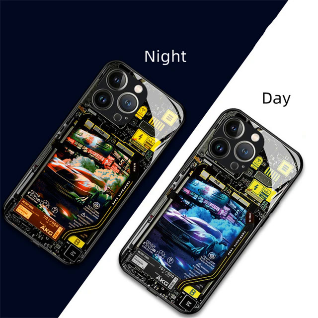 Smart LED light up phone case cover for Samsung S23 S22 S21 S20 Plus Ultra note 20 ultra 10 A53 A14 A12 A52 A32 A51 A72 A71 A54. 