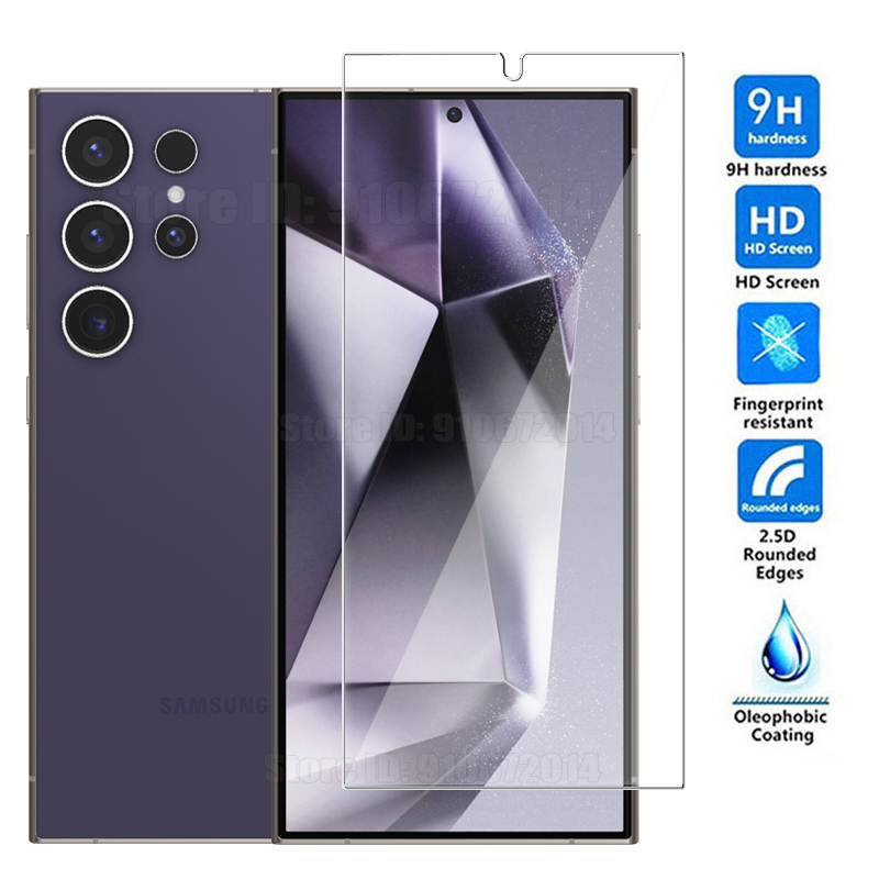 22 S243 FE S Glass for Three-Grain Unlock Tempered Glass S24 UCS Samsung 1/2/3PGalaxyltra Finger Star S20 S21 S2 Plus Screen Protector. 