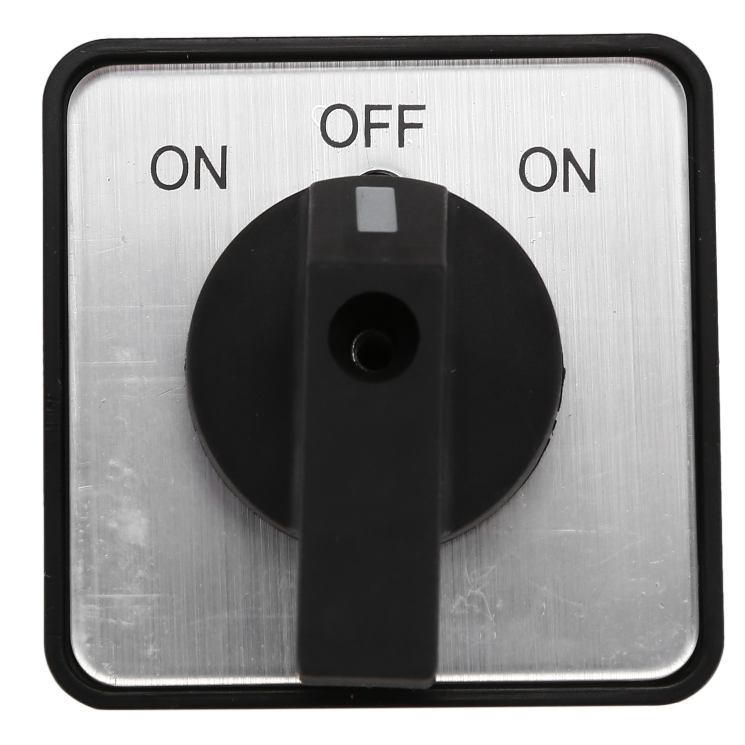 AC660V 25A 2-Pole 3-Position Momentary Plastic Rotary Changeover Switch Blue+Black. 