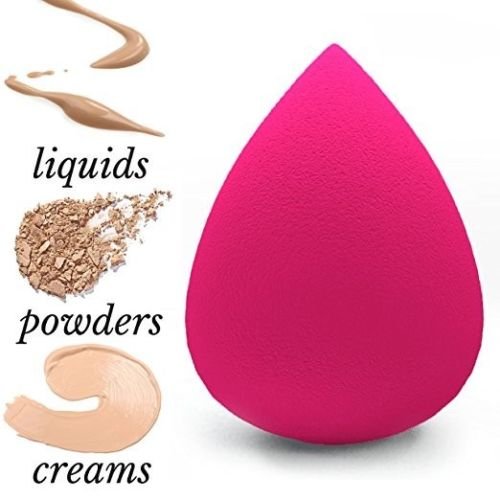 1pcs Power Puff Latex Free Face Blender Sponge Makeup Puff (Multicolor). 