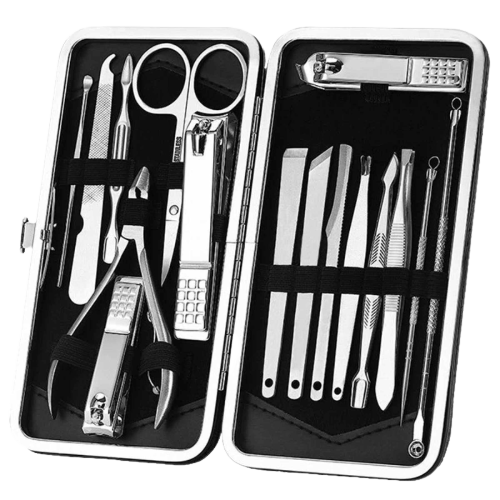 12pcs//Stainless Steel Nail Cutting Machine Kit Tool