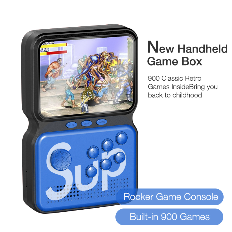 M3 Game Box Built-in 900 Retro Classic Games in Mini Handheld Console. 