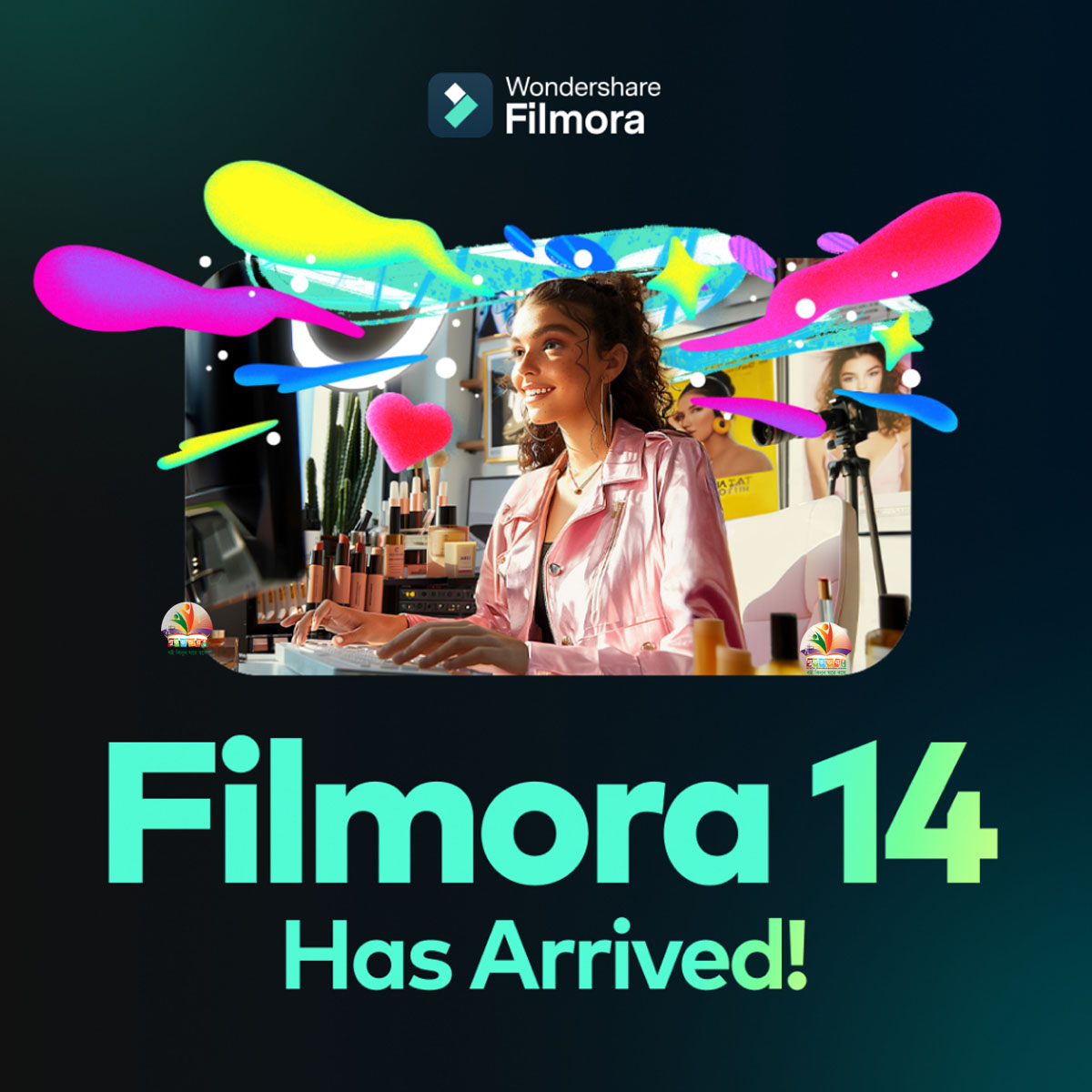 Wondershare Filmora 14 Video Editing Software (No Water Mark)