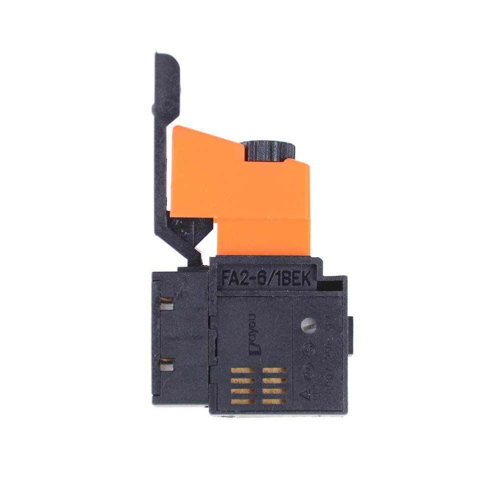 FA2-6/1BEK Lock On Power Tool Electric Hand Drill Speed Control Trigger Switch. 