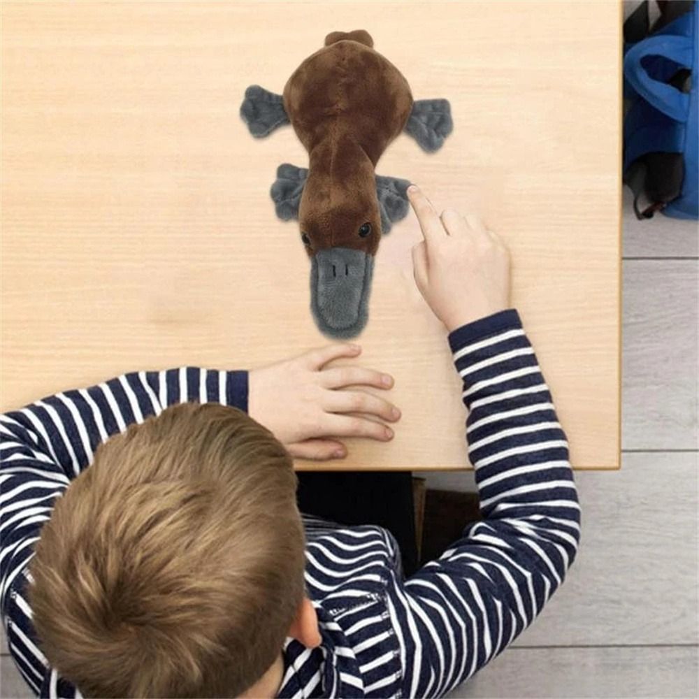 Cute Lovely Soft Simulation Duckmole Cartoon Lifelike Platypus Stuffed Doll Platypus Plush Toys Duckbill Plush Toys Plush Animals. 