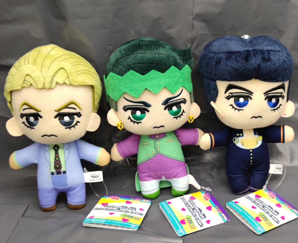 Jojos Bizarre Adventure Tomoni Noriaki Kakyoin Stardust Crusaders Dio Brando Plush Doll. 