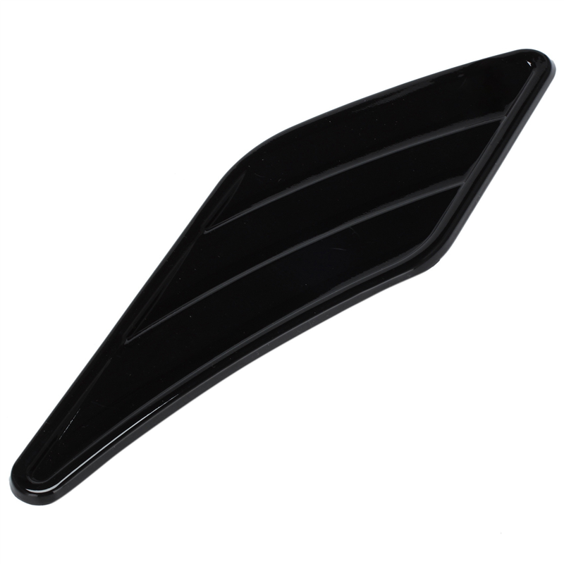 2Pcs ABT Side Shark Gills Sticker Decals for-Audi A5 S5 A4 B8 B6 A6 A3 R8 TT -AUDI ABT Fender Sticker,Black. 