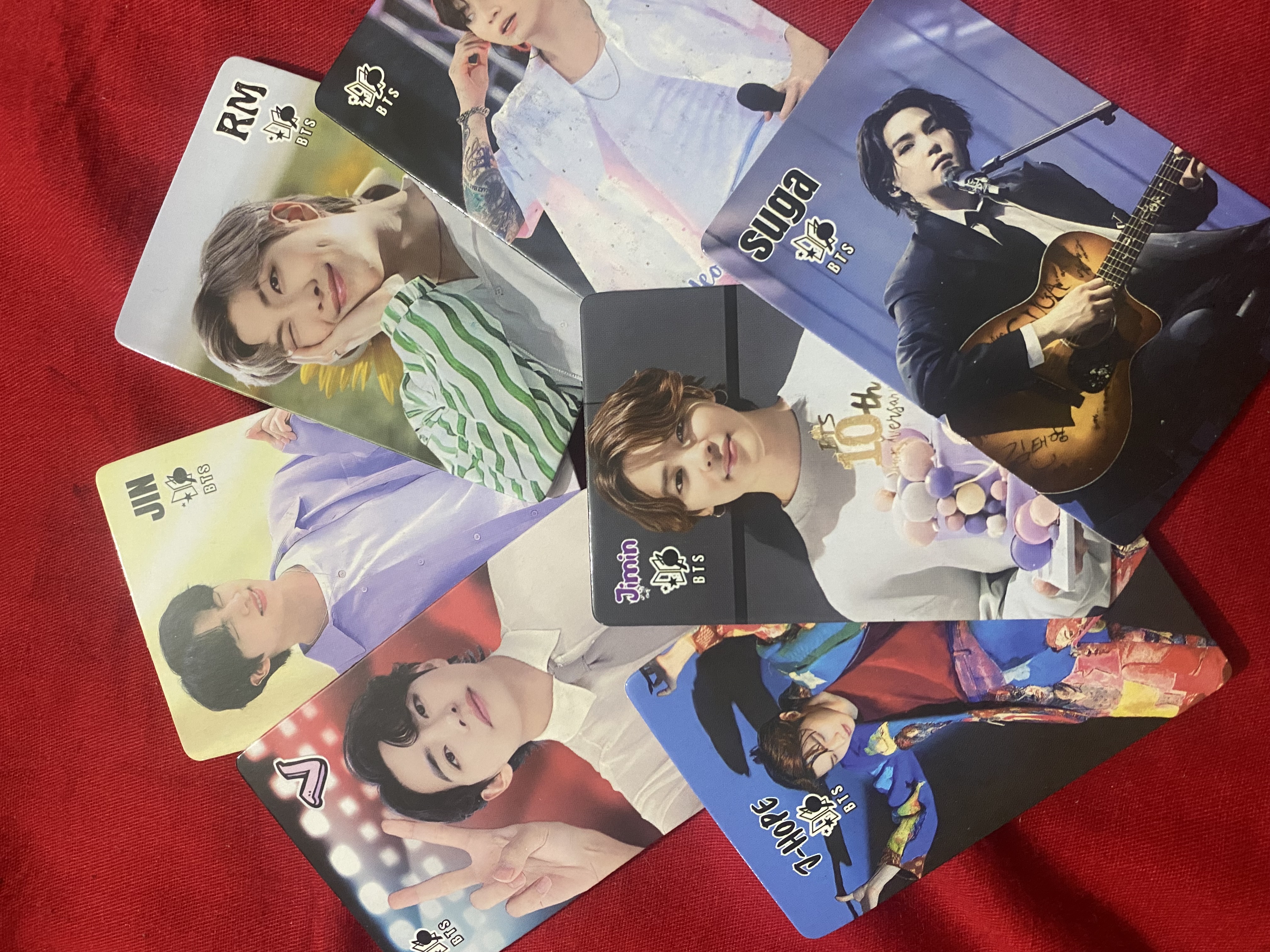 1 Box BTS Lomo Cards Gift for BTS Fan 24 pic/54 picc. 