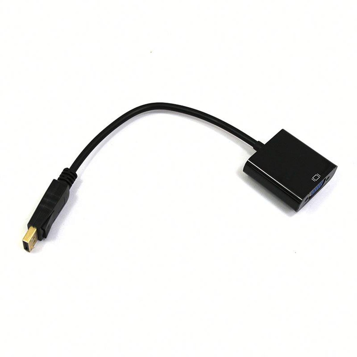 Mini Dp to VGA cable adapter Mini Display-port to VGA female for pc. 