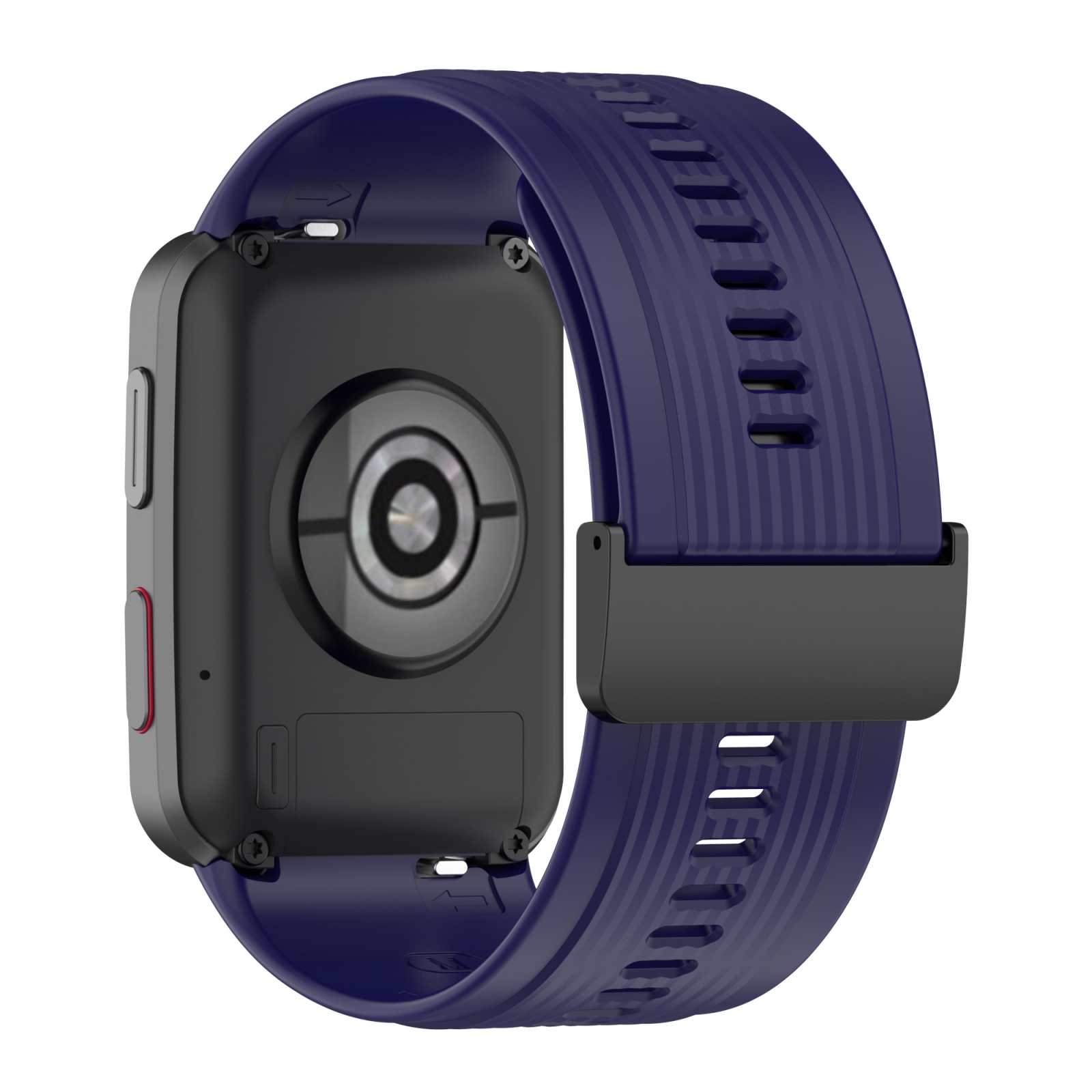 Watch Strap For Huawei Watch D Solid Color Silicone Watch Band with Buckle. 