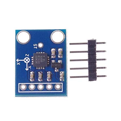 GY-61 ADXL335 ADXL 335 Accele-rometer 3-Axis 5 Pin Analog Output Module Ang-ular Tran-sducer 3V 5V For Arduino Ang-ular Sensor Ti-lt Angle Board Electrical Circuitry & Parts. 