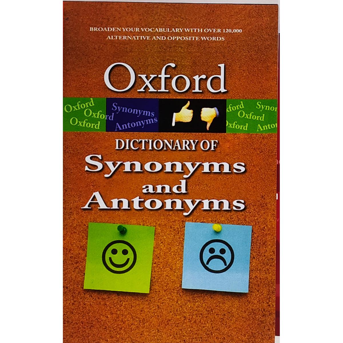 Oxford Dictionary of Synonyms And Antonyms