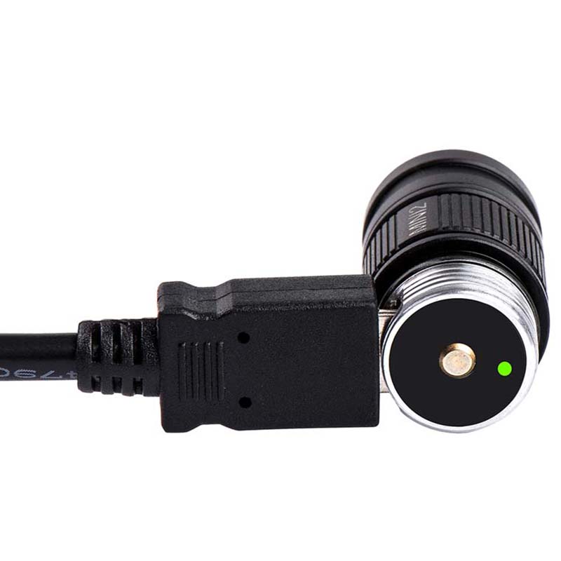 TrustFire MINI2 CA18-3X 220 Lumens 2-Mode Mini USB Charging LED Flashlight+1X10180. 