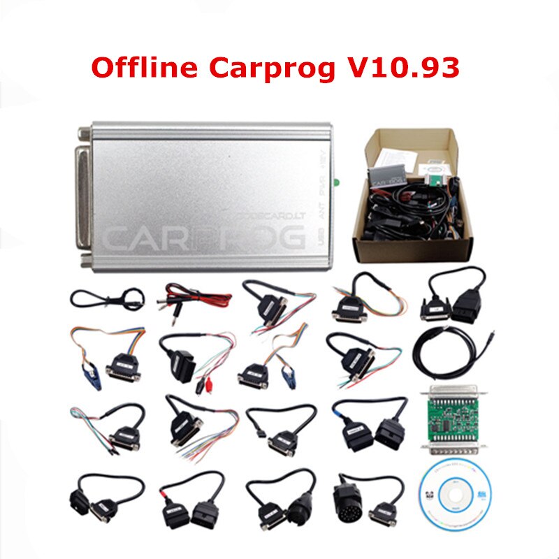 Free Keygen Online Carprog V8.21 V10.93 Full Set Auto Repair Tool Car Prog 8.21 10.93 Airbag Reset/Radio Code/ECU Programmer. 