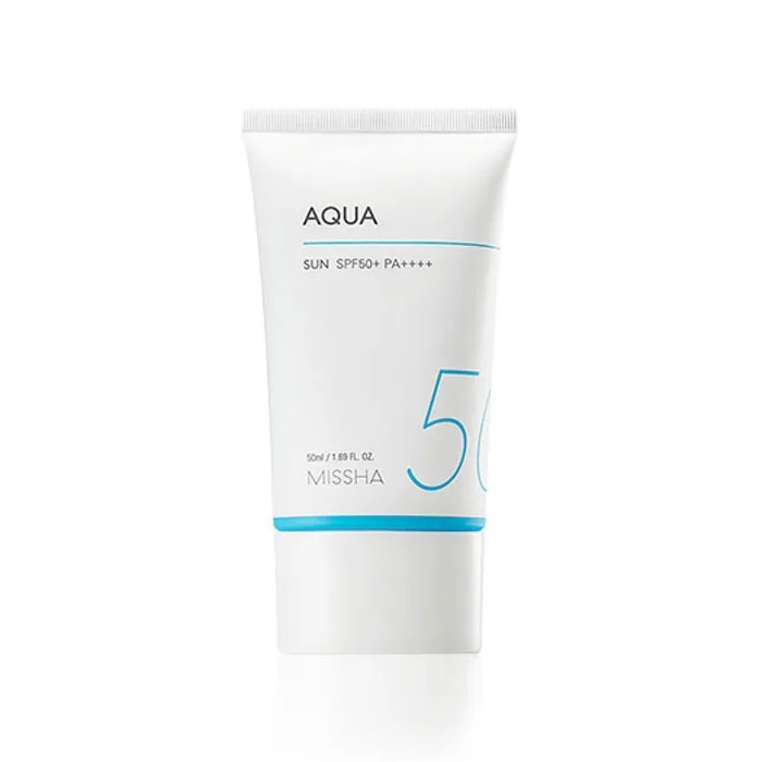 Missha All Around Safe Block Aqua Sun Gele SPF50+/PA++++ 50ml ( Chinese Version). 