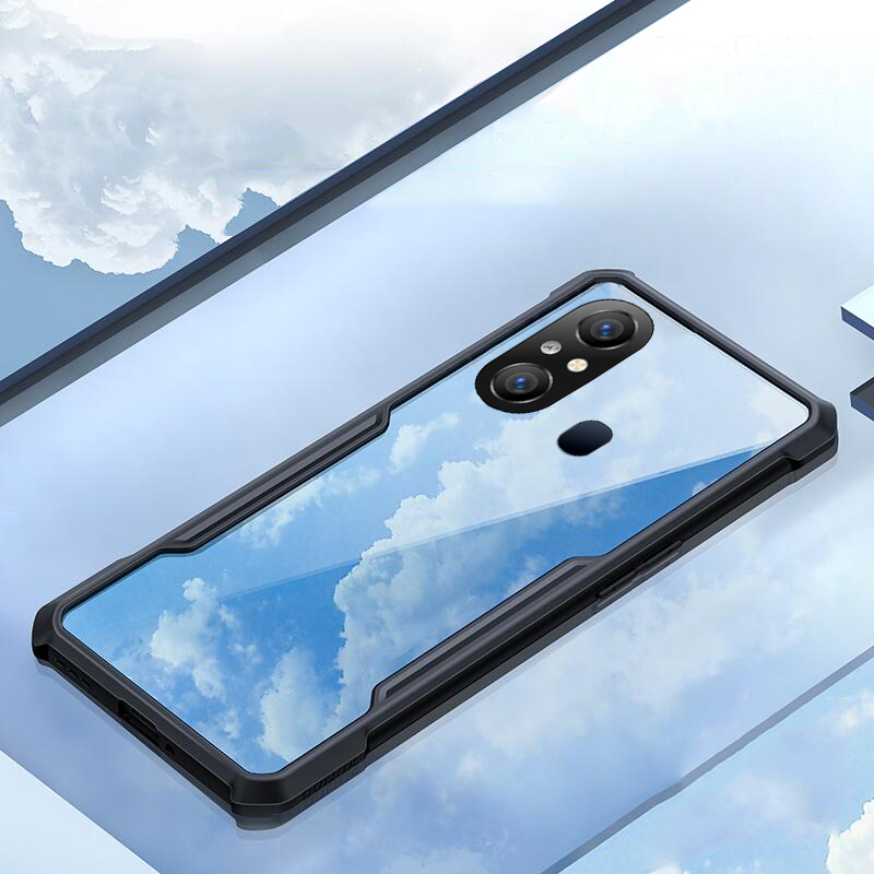 New Phone Case For Itel A58 A49 Cover Transparent Protector with Soft Frame and Hard Armor Shell for Itel A49 A58 Case