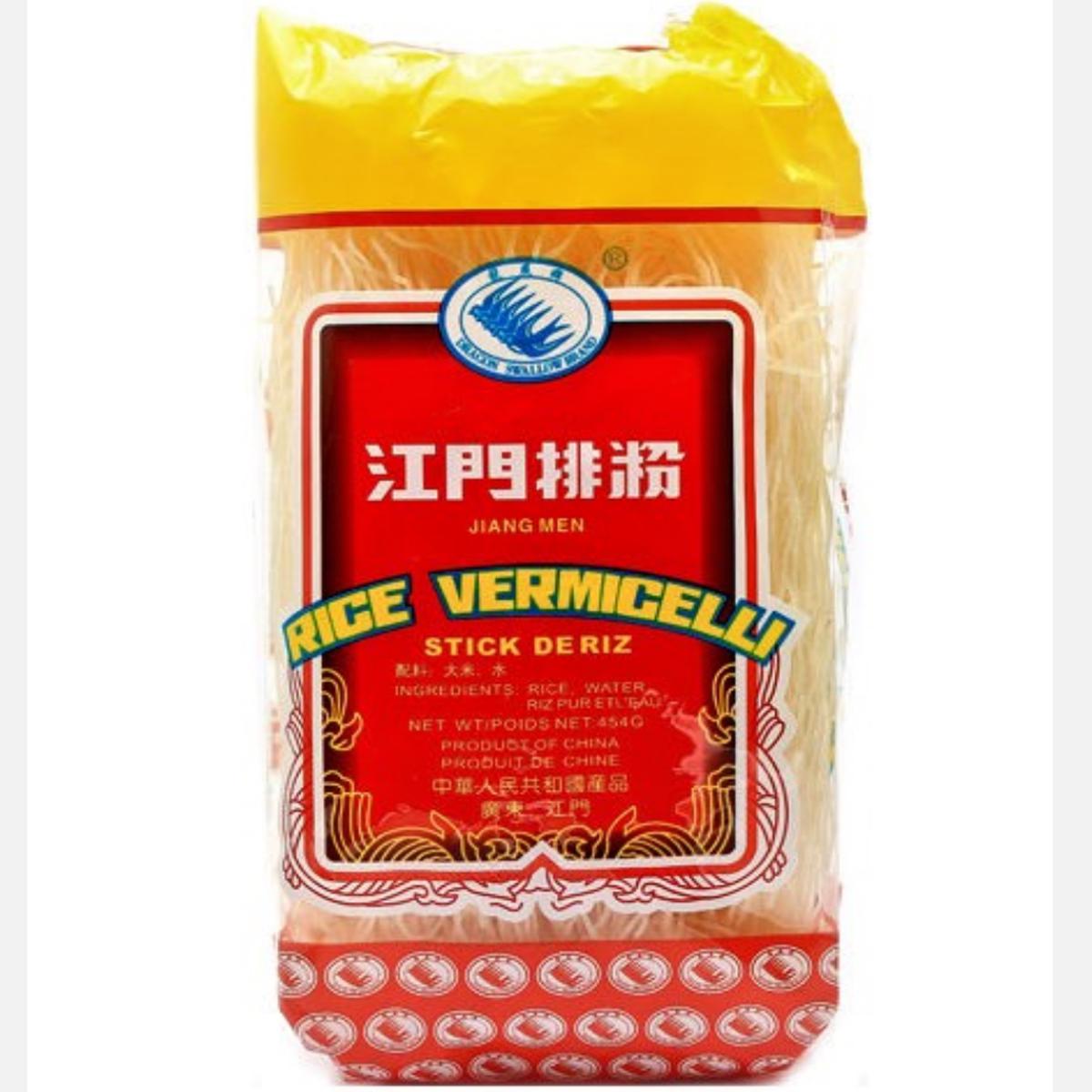 Kong Moon Vermisili Rice Noodles 454Gm - Ramen Noodles