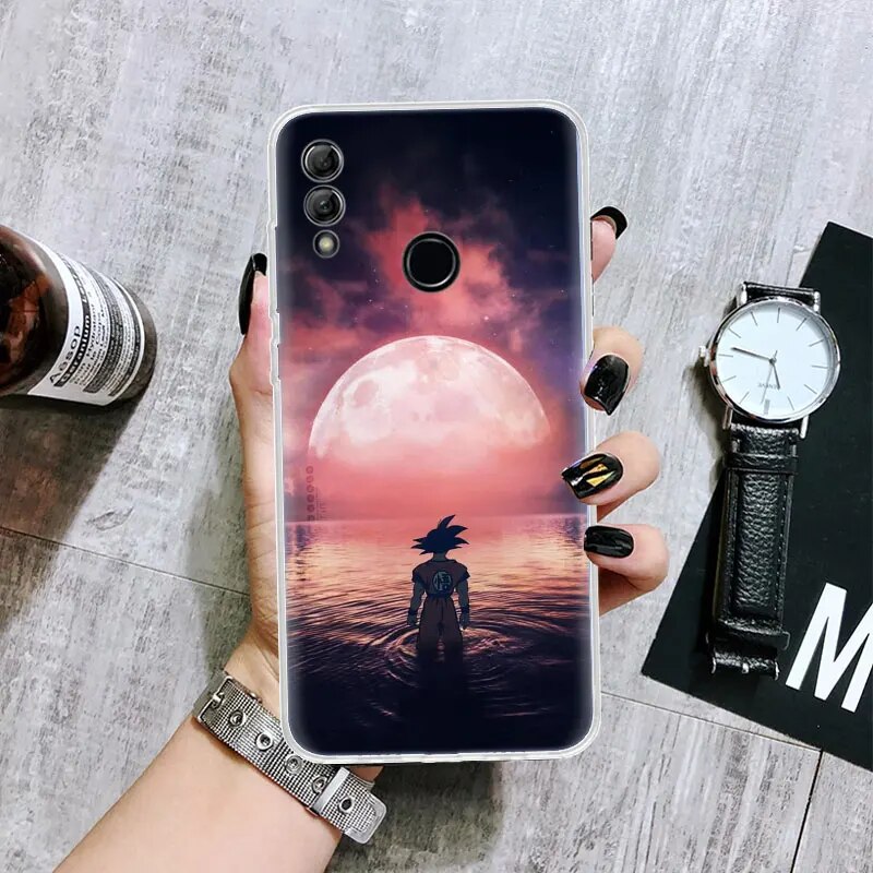 Anime Goku D-Dragon Ball Transparent Soft Phone Case for Huawei Honor 10 Lite 9 20i 8S 8A 8X 9X 50 Y5 Y6 Y7 Y9S P Smart 2019 Cov. 