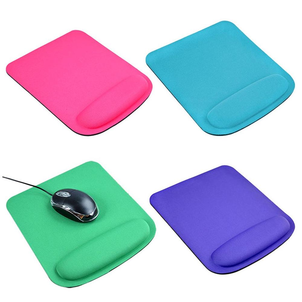 Square Non-slip Wrist Protection Gaming Mousepad For PC Laptop Accessories Durable Single-sided Mice Mat With Wrist Rest. 
