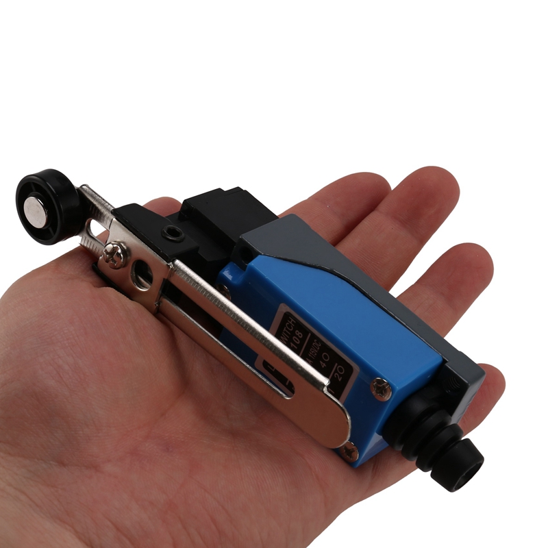ME-8108 Momentary Rotary Adjustable Roller Lever Arm Limit Switch. 