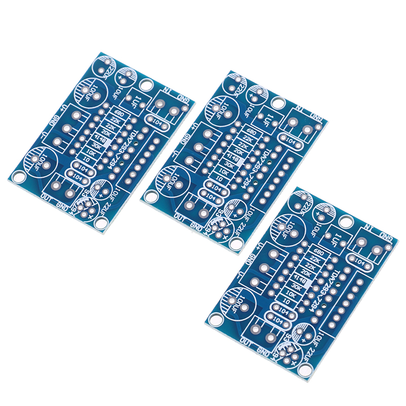 3 Pcs TDA7293/TDA7294 Mono Channel Amplifier Board Circuit PCB Bare Board BDM. 