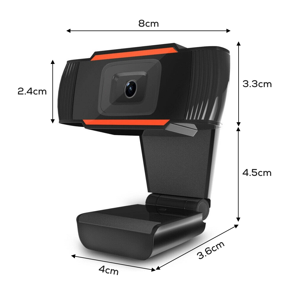 Z05 720P HD Webcam with Microphone Web Camera For Computer Laptop. 