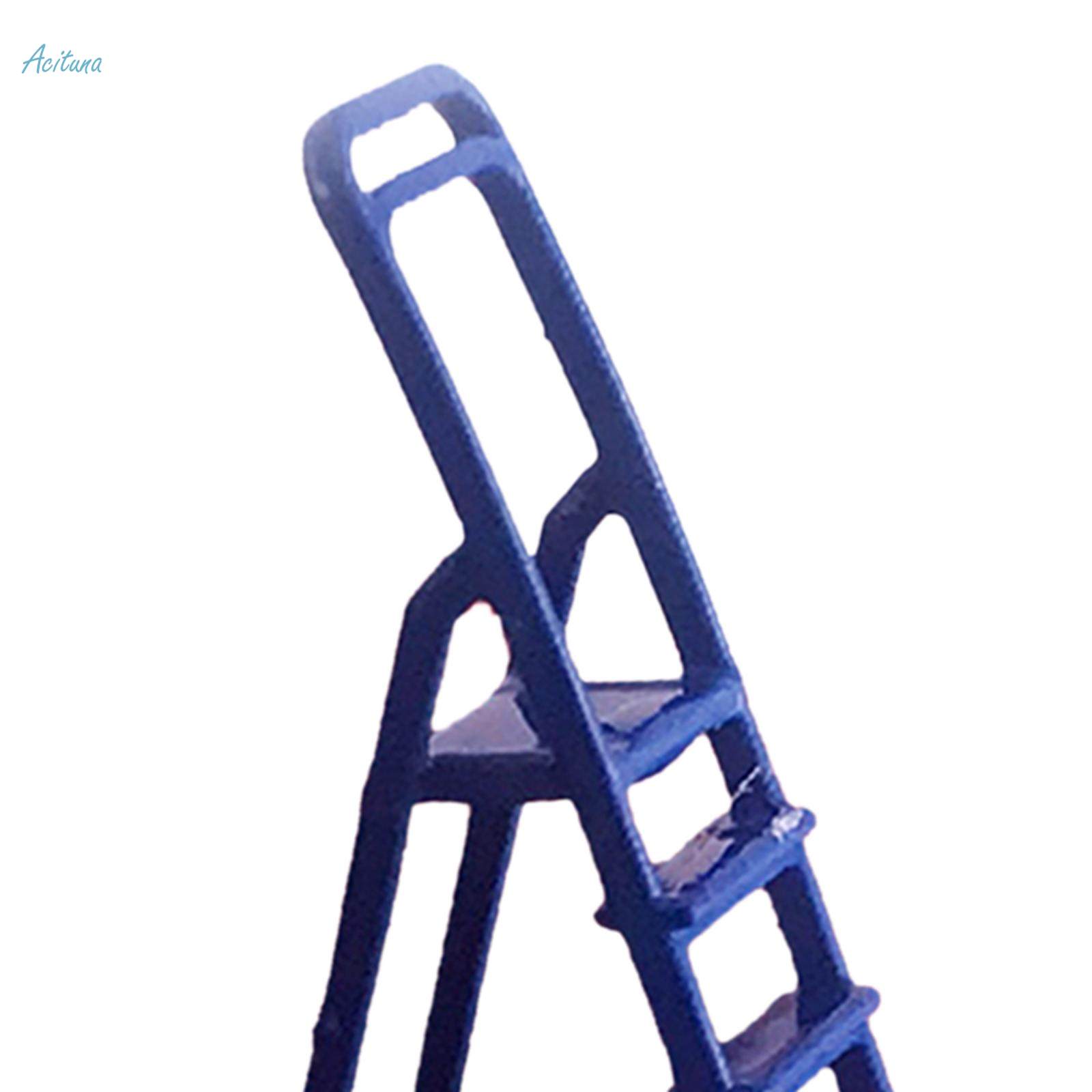 1/64 Figures Ladder Miniatures Layout Street Scene DIY Projects S Scale. 