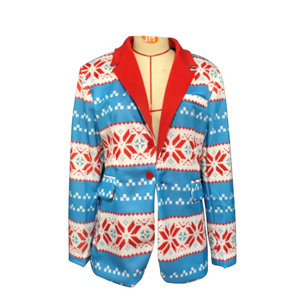 snowflake suit jacket