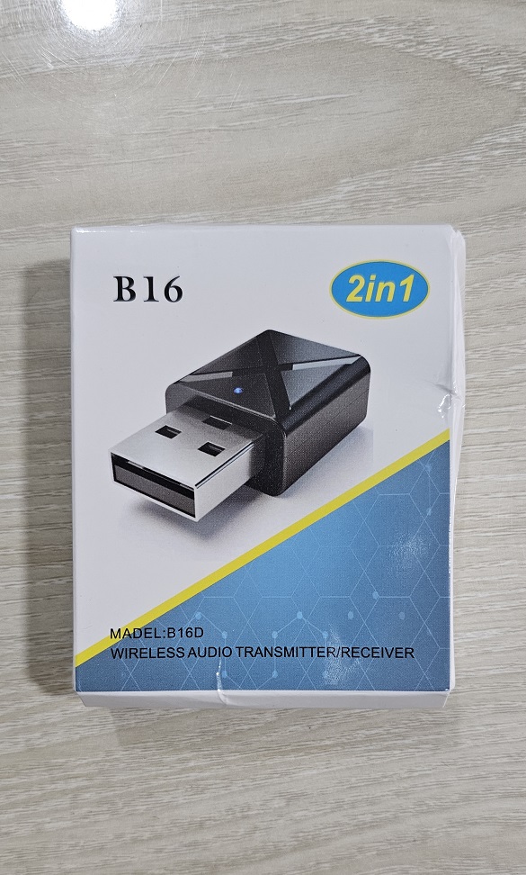 B16D 2 in 1 Wireless Audio Transmitter/Receiver. 
