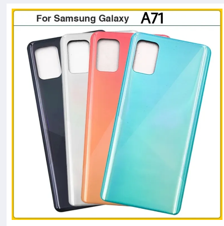 Samsung A71 Main Back part / Back Shield / Main Back Cover / Battery Cover Replacement Parts