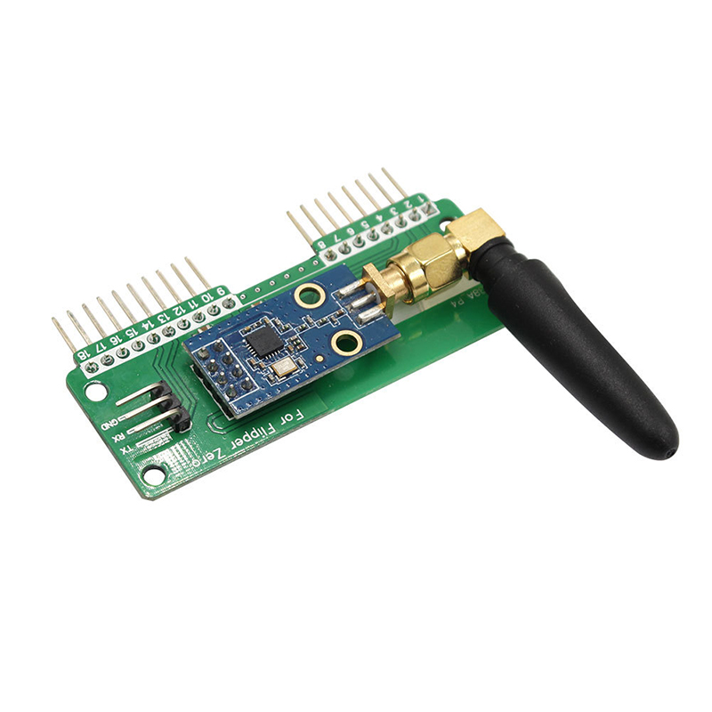 For Flipper Zero CC1101 Modification Module SubGhz Module 433MHz With SMA Antenna Wireless Transceiver Module Eatop. 