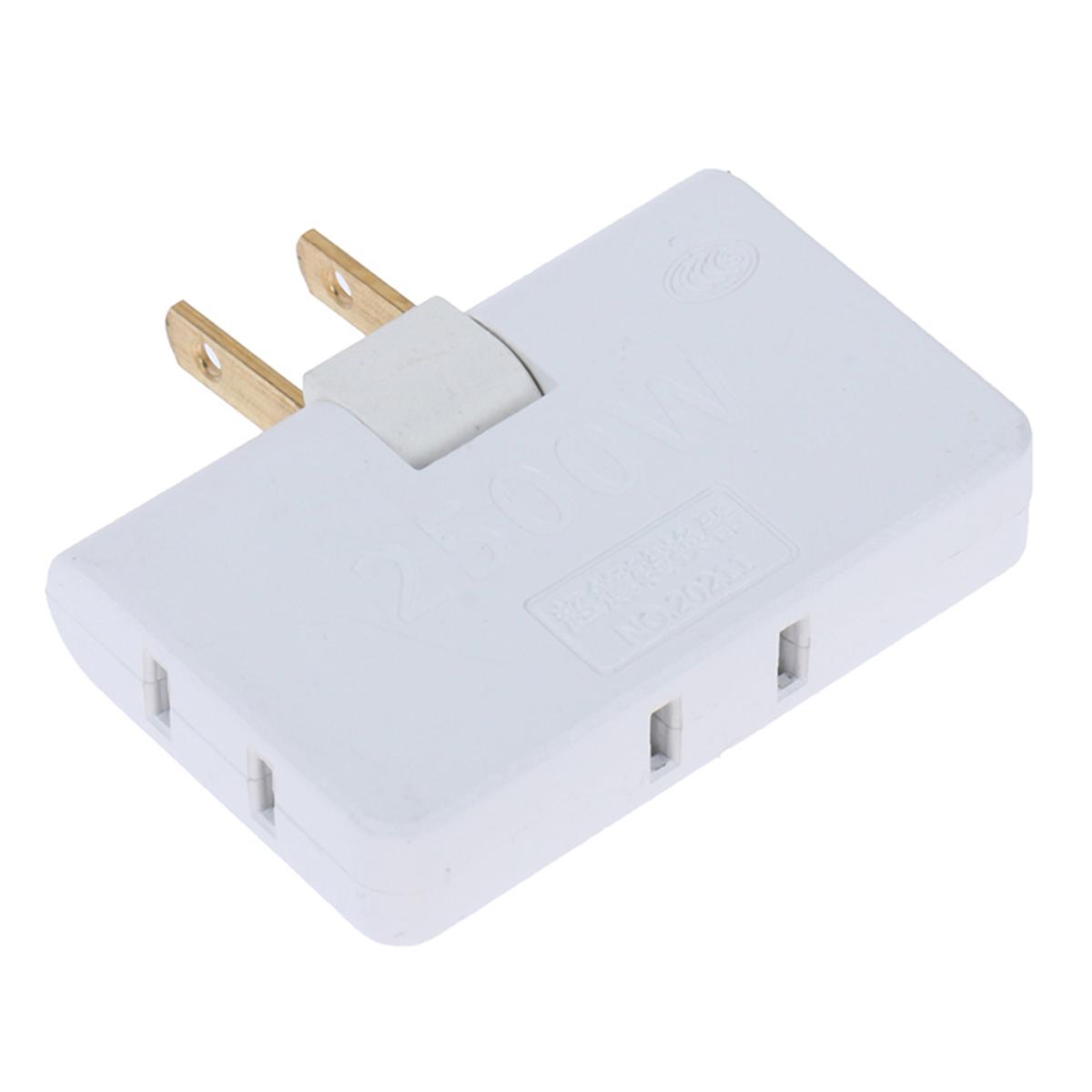 Rotatable Socket Converter 180 Degree Multi Plug Slim Wireless Outlet Adapter BDM