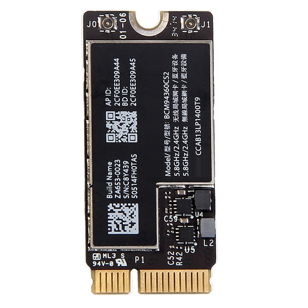 BCM94360CS2 Wireless Wifi Card Bluetooth 4.0 802.11Ac Hackintosh
