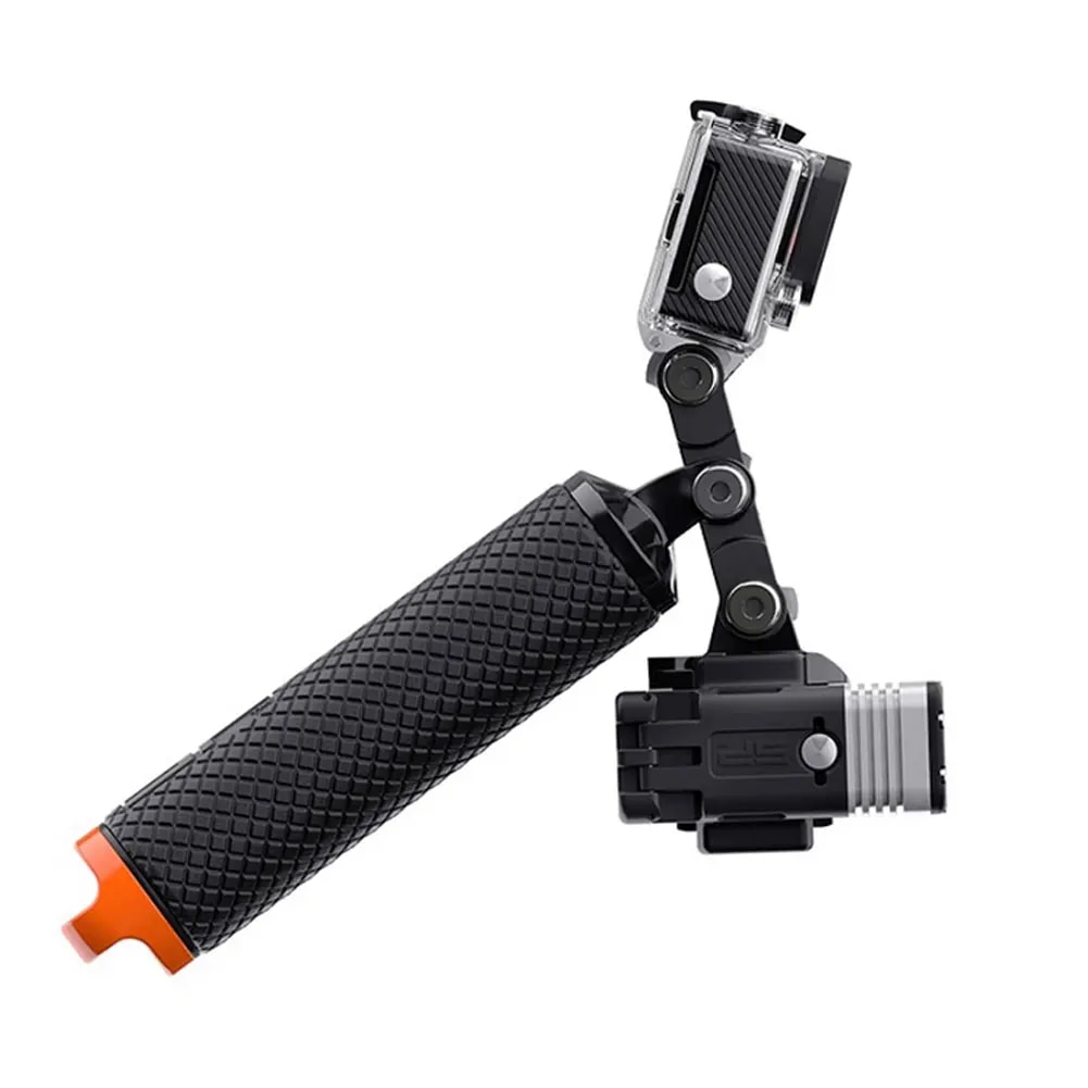 【Lejia】Yuanlin Dual-Head Flash Light Connection Bracket Camera Holder GoPro Gnome Yi Series Camera Holder. 