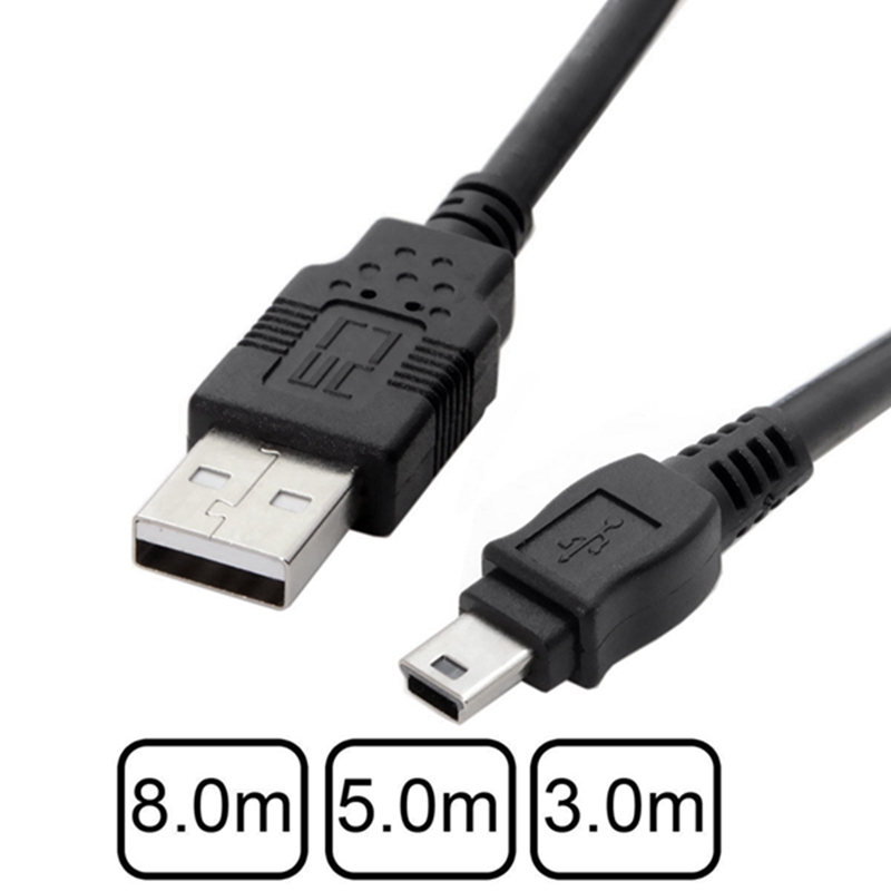 10 Ft Sony PS3 USB Cable Controller Charging Cord for Playstation 3 Wireless DualShock SIXAXIS CECHZC2U Joystick Data Sync. 