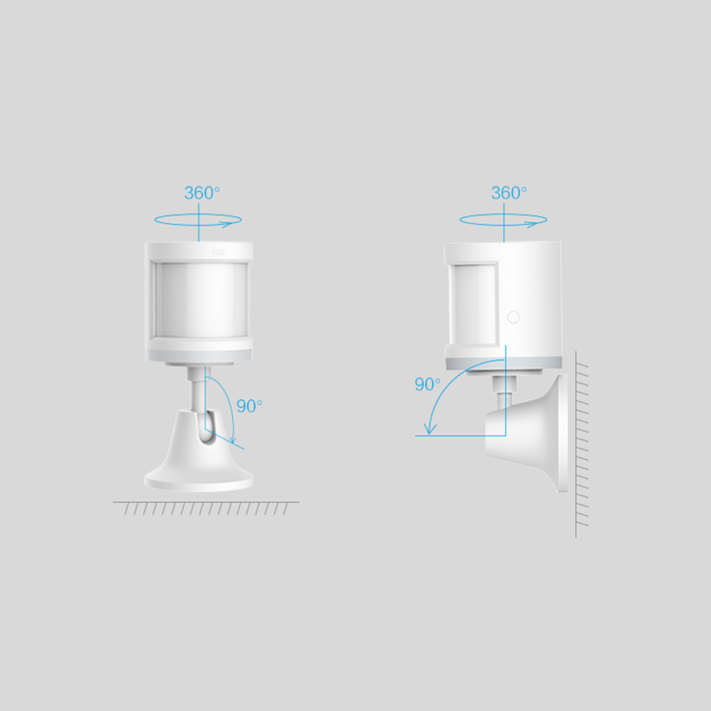 Aqara Sensor Human Body Motion Sensor Base Holder 360° Rotation for Mijia Human Body Sensor Smart Home Supplies. 