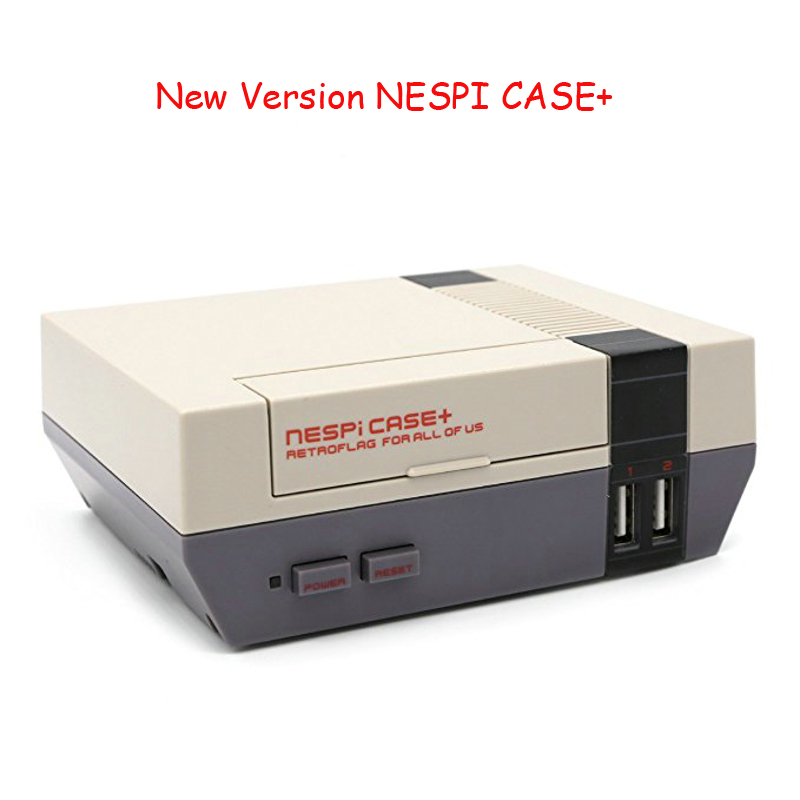 RETROFLAG NESPi Case Plus Functional Power Button with Safe Shutdown for RetroPie Raspberry Pi 3/2 Model B & Raspberry Pi 3B+(NESPI Case+). 