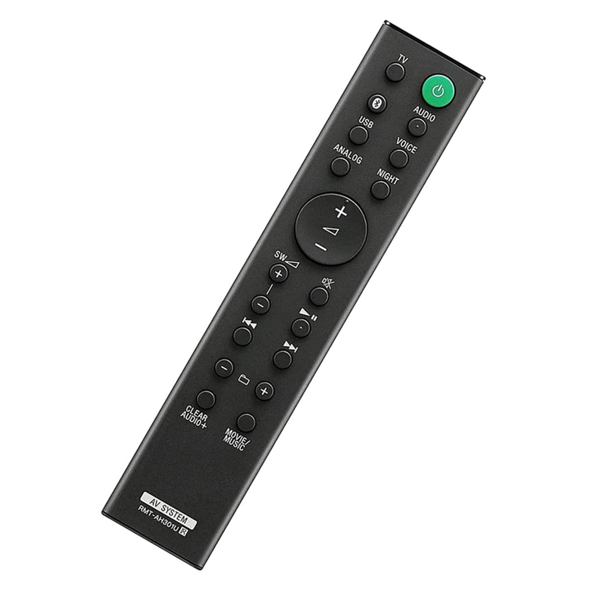 Remote Control Replacement for Sony HT-MT300 HT-MT301 SA-WMT300 SA-MT300 SA-MT301 SA-WMT301 RMT-AH301U