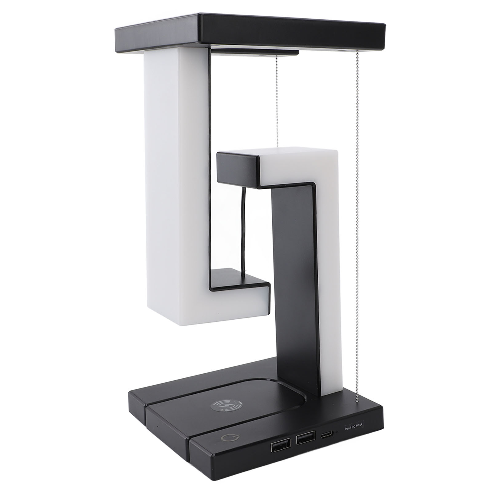 LED Bedside Light 3 Light Mode Stable Top Touch Switch High Sensitivity Magnetic Levitating Lamp Tensegrity Structural for Bedroom. 