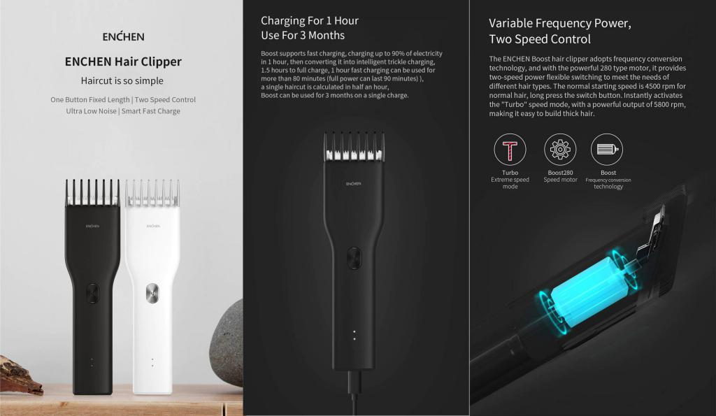 xiaomi enchen hair trimmer