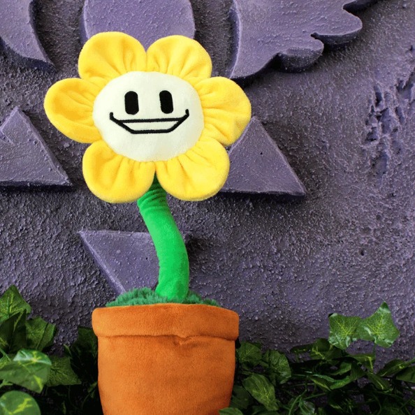Cross-border new arrival Dancing Flowey Plush Undertale SUNFLOWER Plush Puppet and Doll