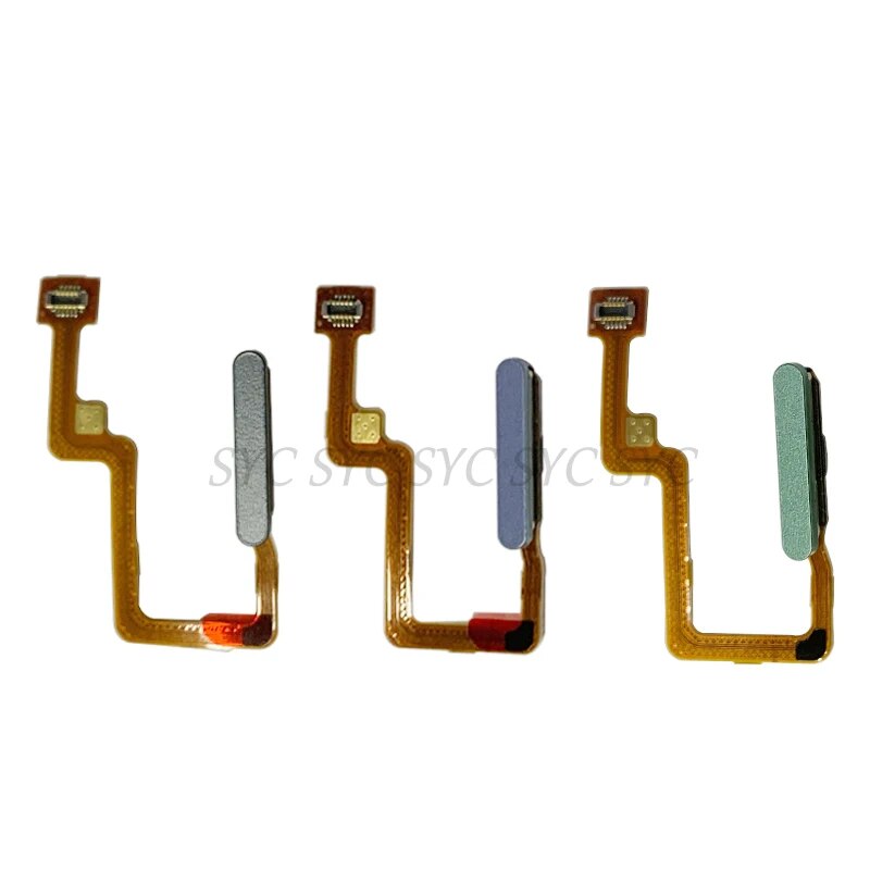 Fingerprint Sensor Button Flex Cable Ribbon For Xiaomi Poco F4 5G Power Key Touch Sensor Flex Replacement Parts. 