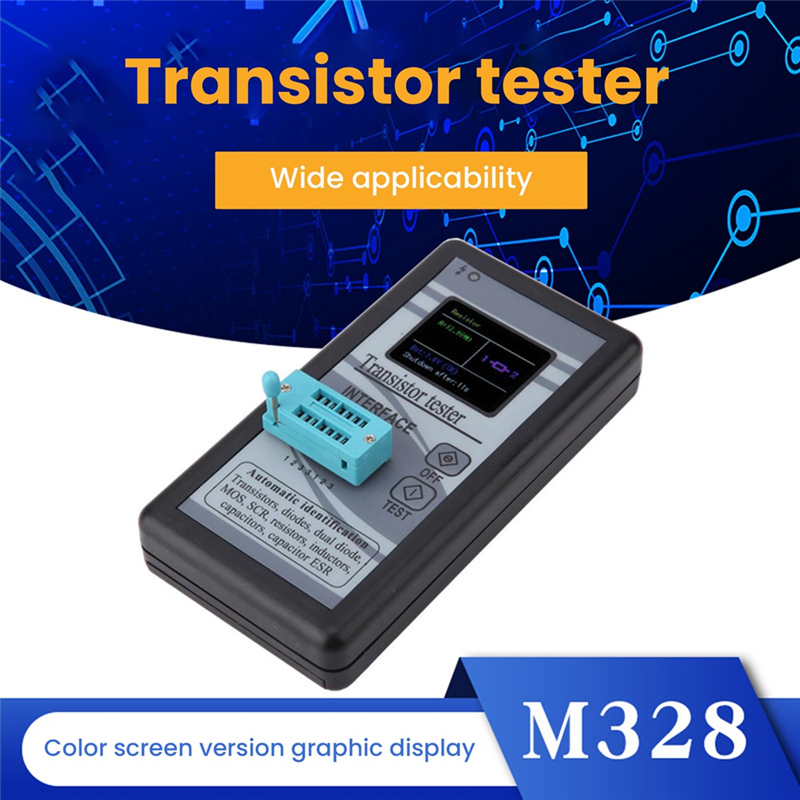 Transistor Tester Diode Thyristor Capacitance Resistor Inductance. 
