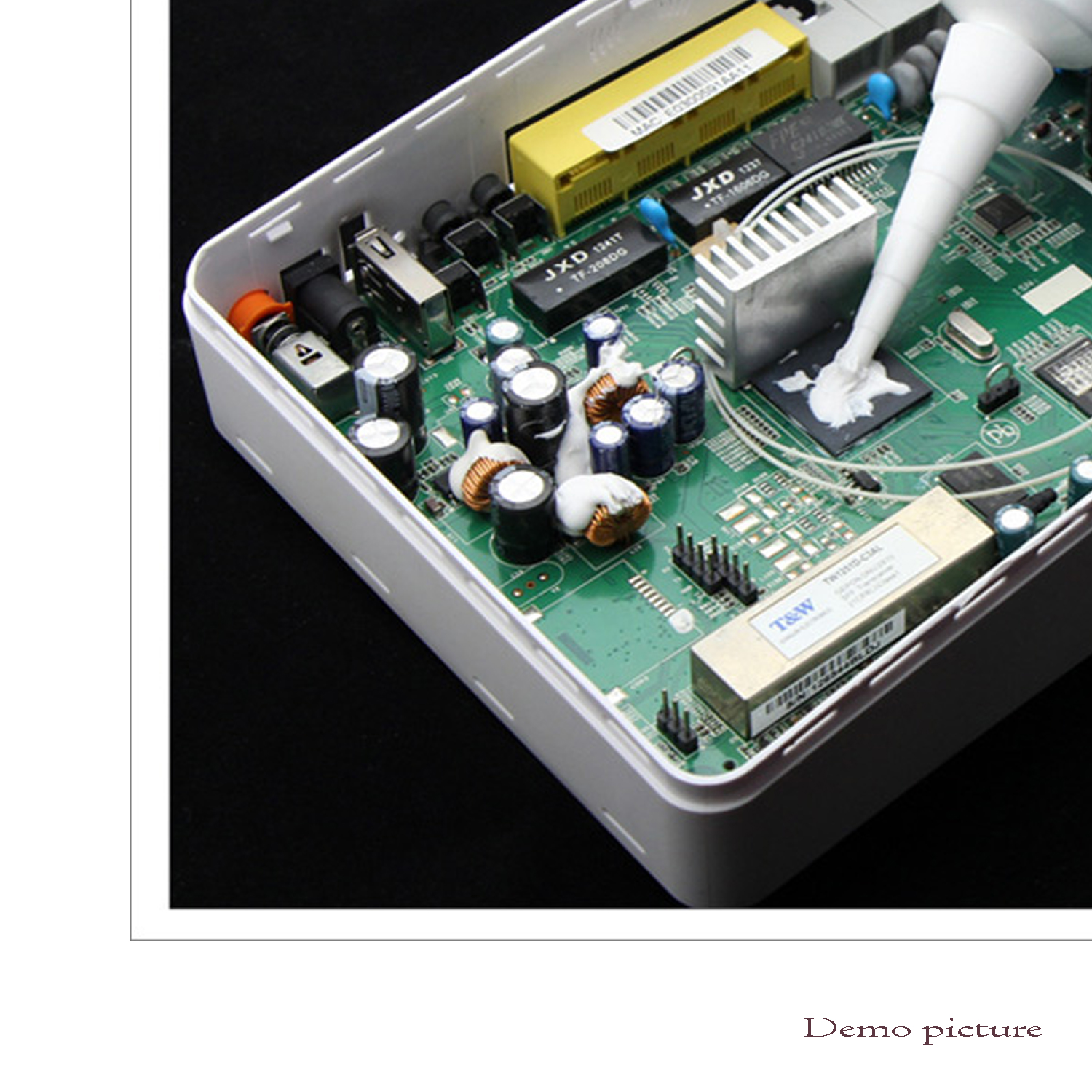 Heat Proof First Cure Silicon Rubber Glue For Universal Machine Gasket & Heatsink. 