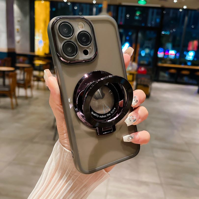 CD Stand Magnetic Phone Case For Honor X40 X9A X6 X6S X8 X6A X7 X7A X7B X8A X8B X9 X9B X50 90 Lite Soft Protective Back Cover. 
