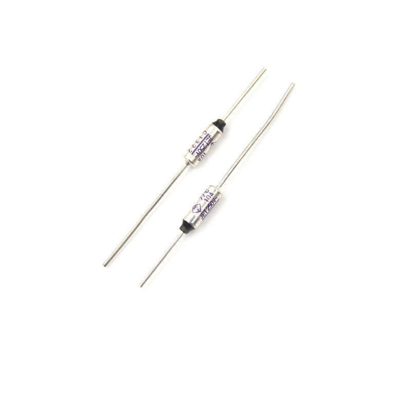 5pcs SF76E Sefuse Cutoffs NEC Thermal Fuse 77°C 77 Celsius Degree 10A 250V. 