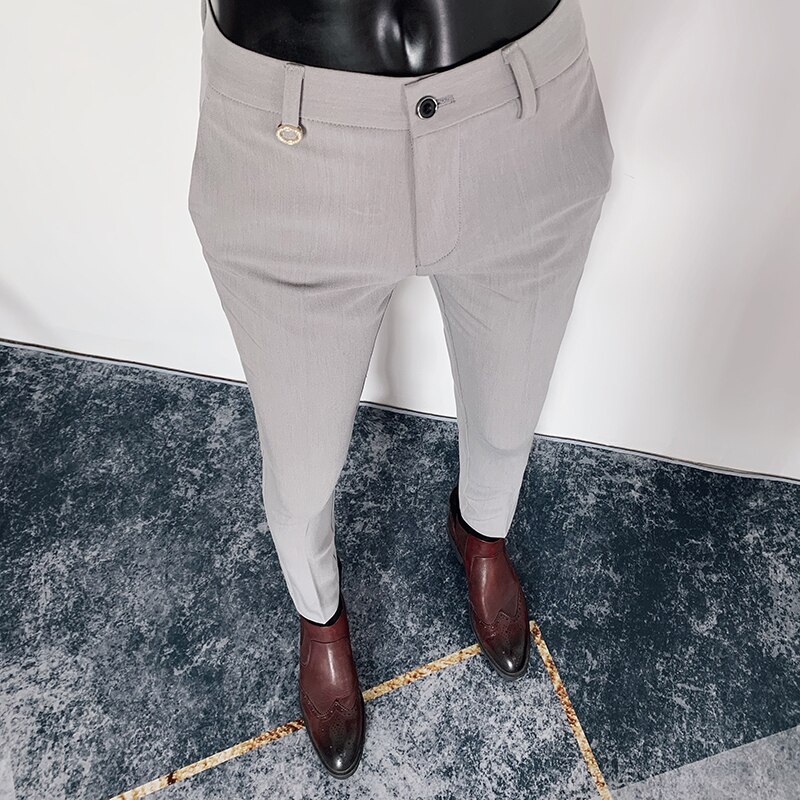 fashion casual slim nine-point pants 