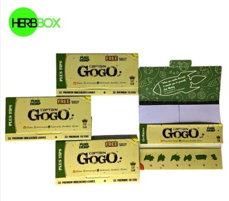 Vyxoo Inc Brown Slow Burning Arabic Bleached Gogo Paper With Crushing ...