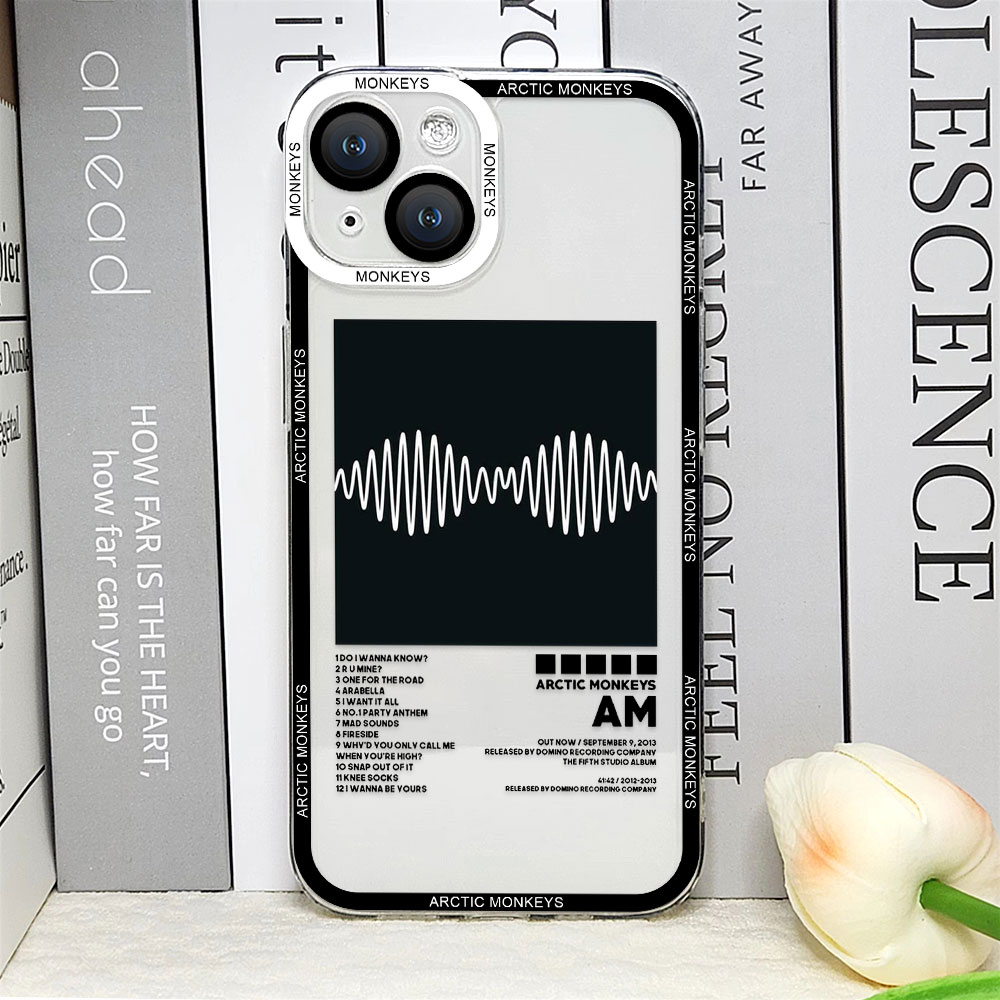 Arctic Monkeys Phone Case for IPhone 12 13 Mini 14 15 Pro MAX XS XR 7 X 8Plus SE2 Clear Soft Silicone Fundas for Iphone 11 Cover. 