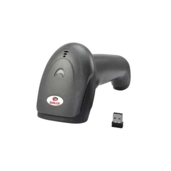 Sunlux XL-9309B 1D Wireless Barcode Scanner. 